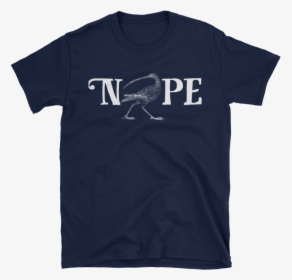 Nope Tee   Srcset Data - Comme Des Garcons Blue Shirt, HD Png Download, Transparent PNG